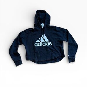 Adidas Black Hoodie Sweater
